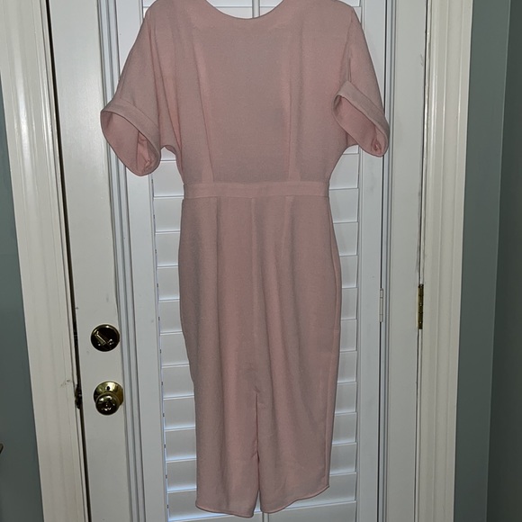 ASOS blush Midi dress US 4 - Picture 2 of 5